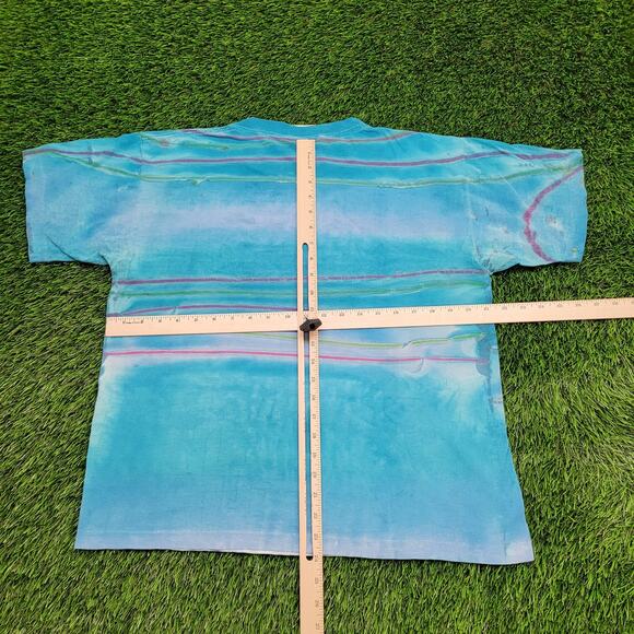 Vintage 90s Scottsdale Cropped Shirt Womens M/L 21x24 Baggy - Picture 4 of 12